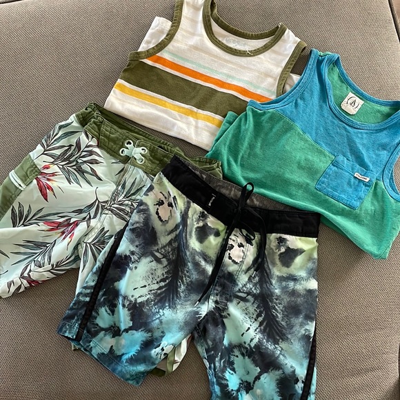 Other - Bundle of Boys Boardshorts & Tanks